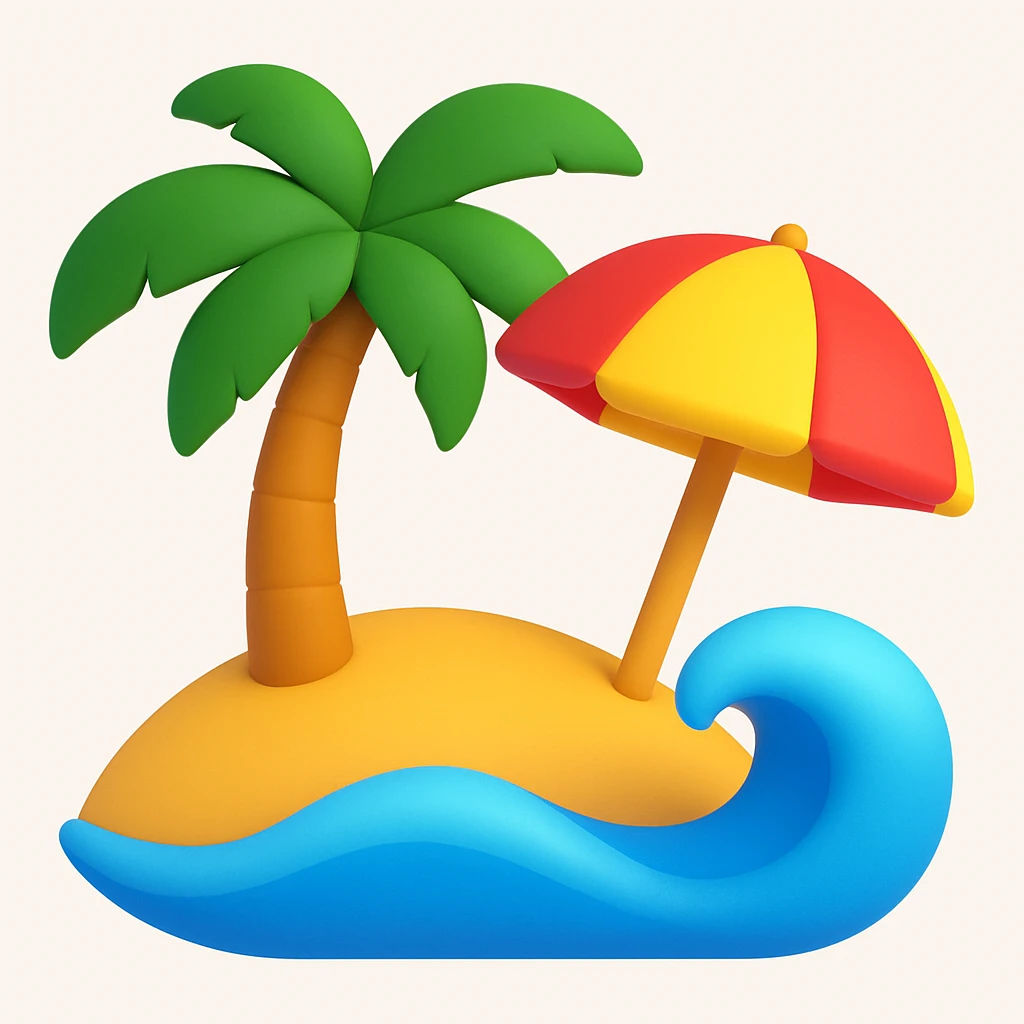 beach emoji