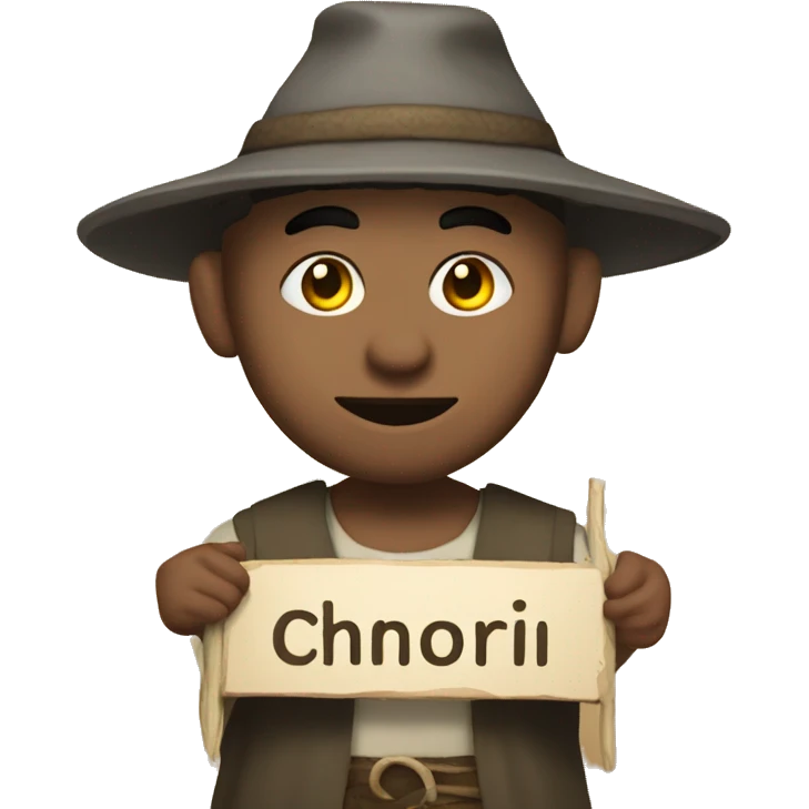 villager with chosenRP sign emoji
