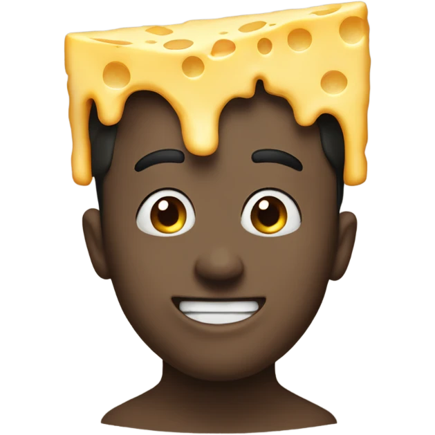 Emoji throwing up cheese ￼ emoji