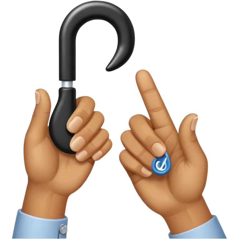Hold up your hands. With your left hand, make a ‘6’ by curling your index finger like a hook while sticking your thumb out. With your right hand, make a ‘7’ by pointing your index finger straight and your thumb sideways like an L-shape. Put both hands next to each other — that’s the 67 meme emoji