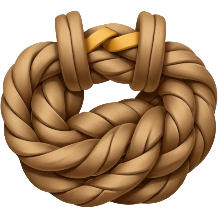 rope with single knot



















 emoji