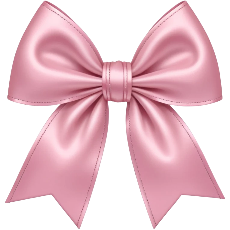Light pink bow emoji