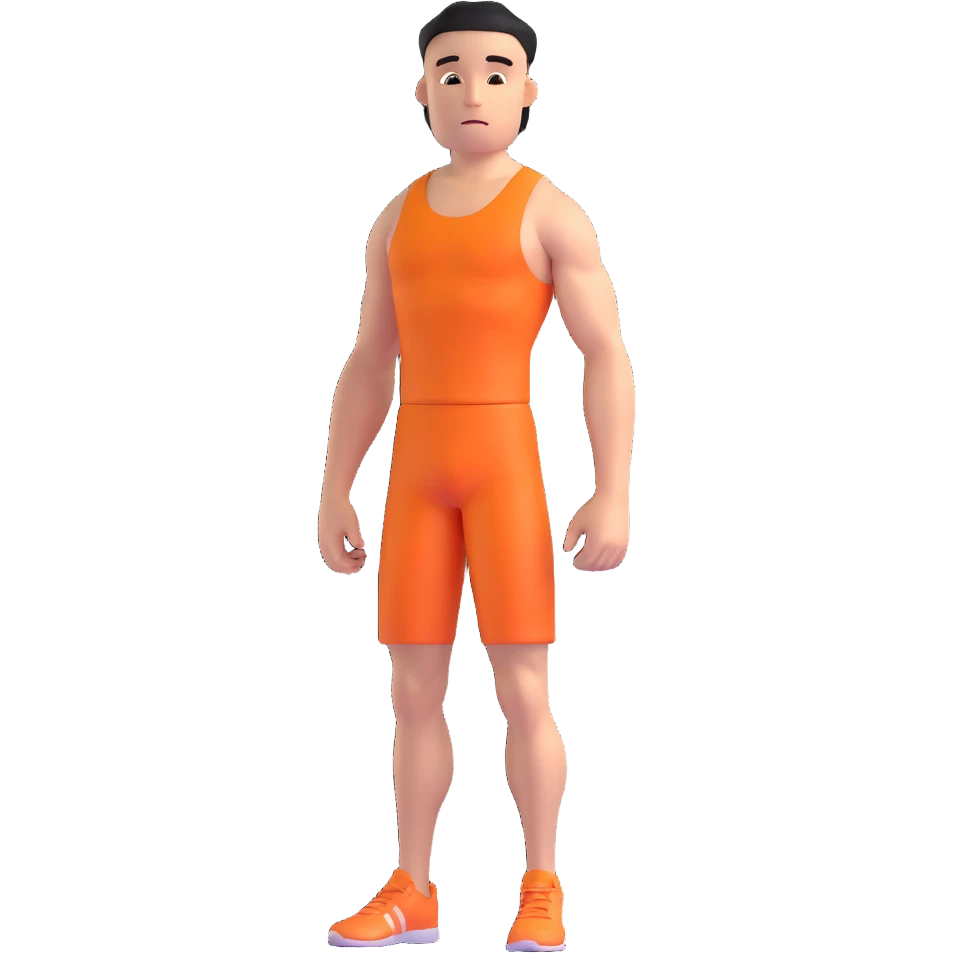 athlete standing emoji