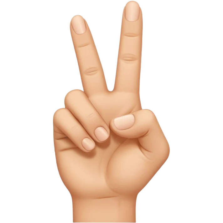 I want an emoji that looks like these👌🏻🤏🏻but i want that the the middle vinger touches the tumb and the other vingers dont. Can you do the Oke sign but than with de middle vinger emoji