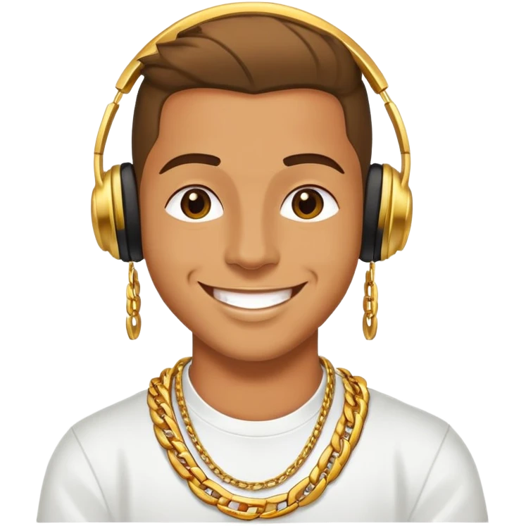 Happy Reggaeton Music Singer emoji