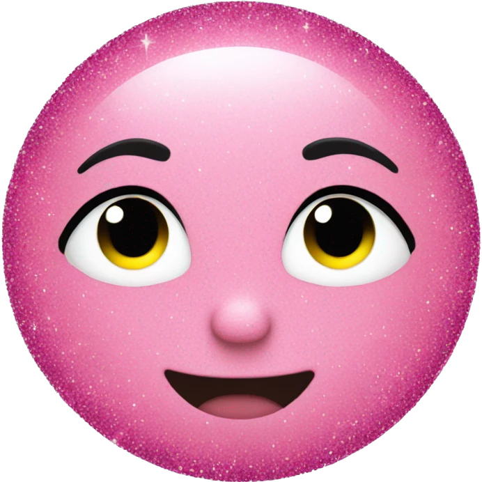 Pink sparkles emoji