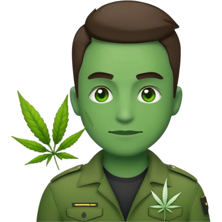 iphone emoji style WINGMAN FROM VALORANT WITH weed emoji