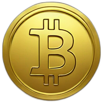 golden bitcoin emoji