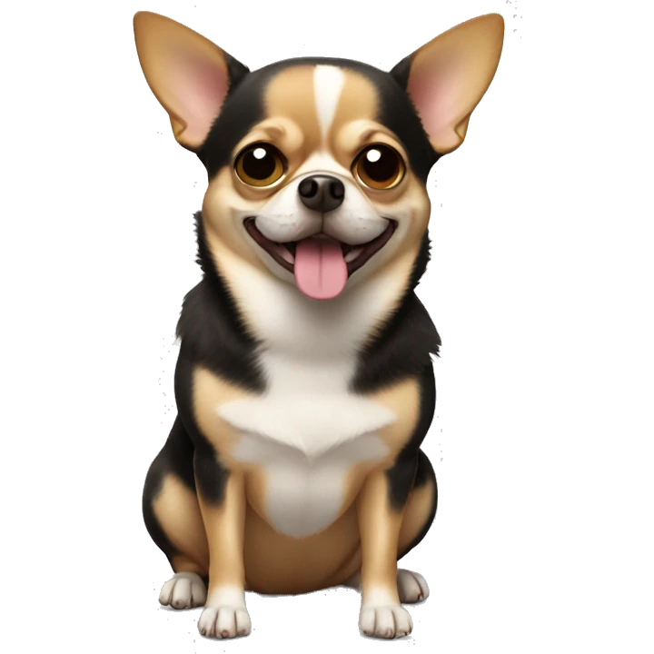 Fat Chihuahua  emoji