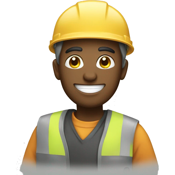 constructive worker celebrating emoji