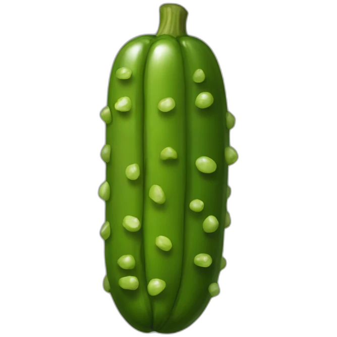 delicious pickle emoji