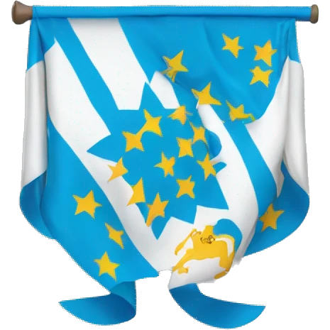 Bandera de Galicia emoji