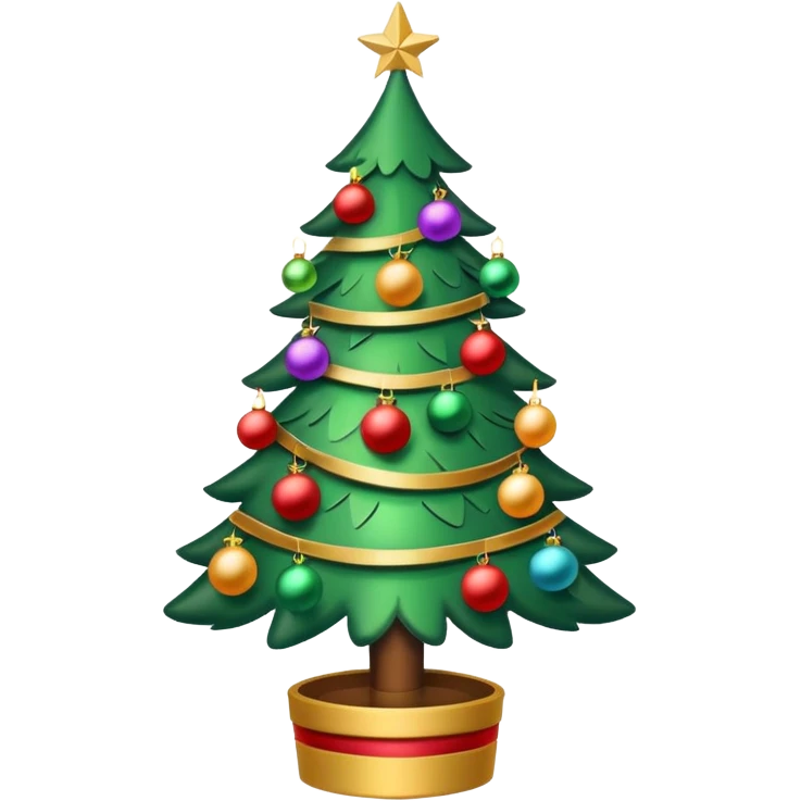 Weihnachtsbaum emoji