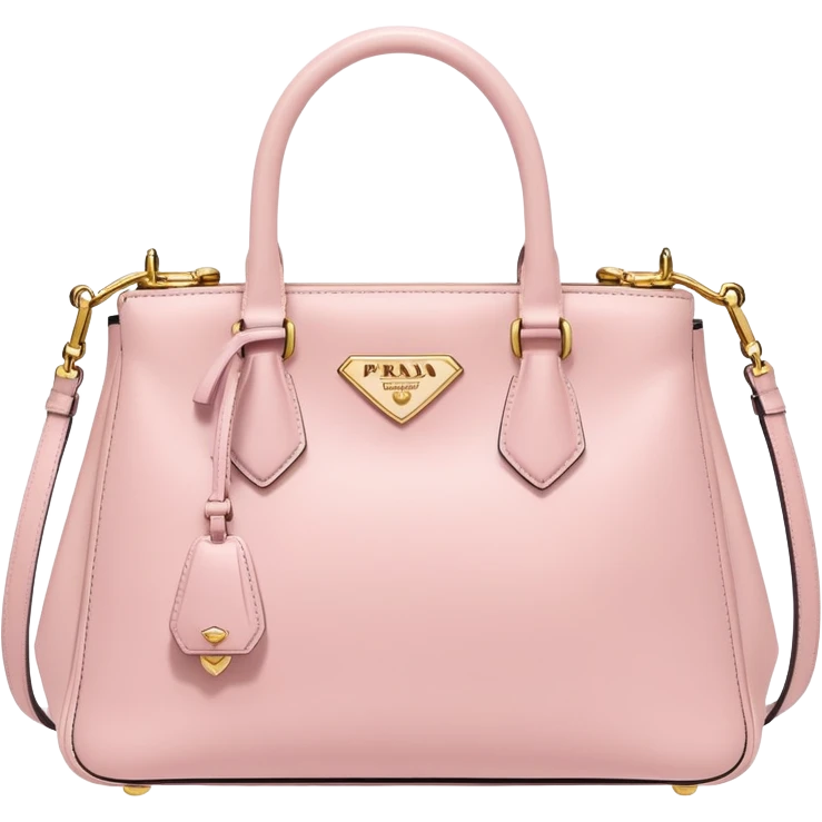 Pastel Pink prada bag  emoji