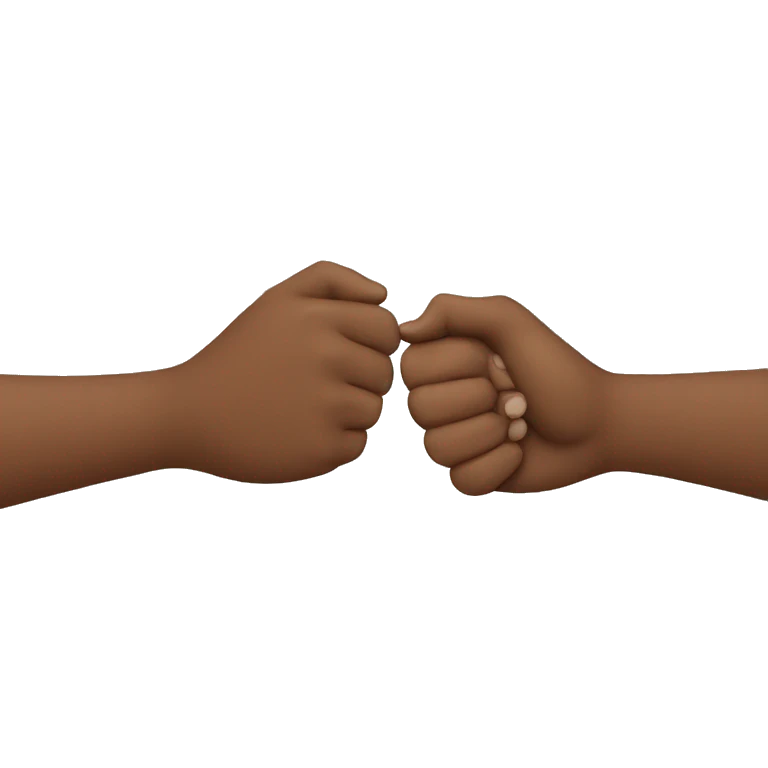 Holding hands together  emoji
