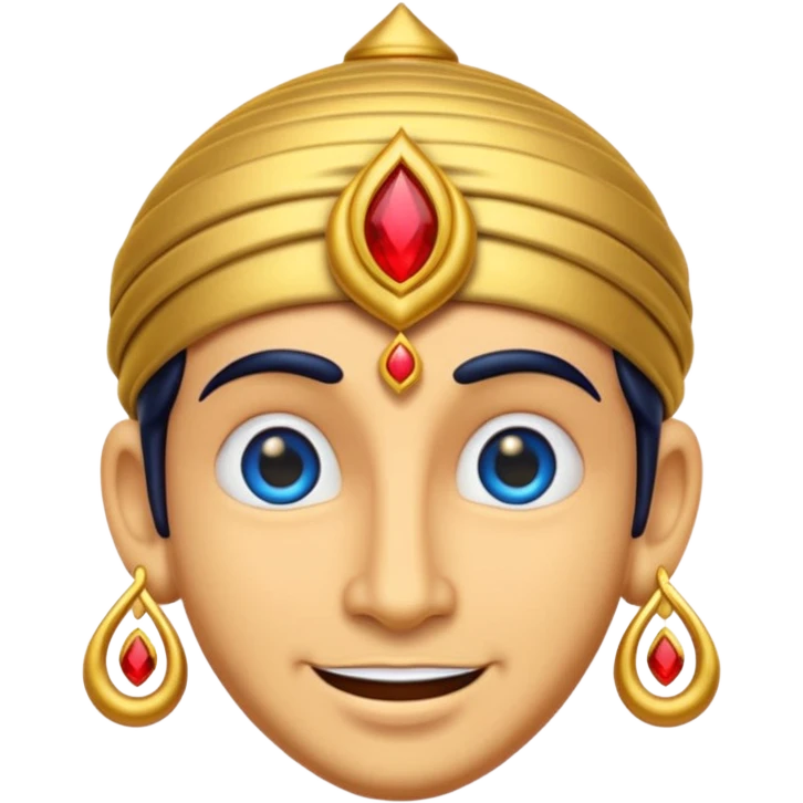 CREATE A EMOJI ALLADIN"S CHIRAG emoji