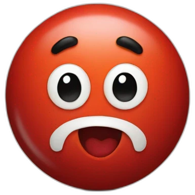 Red M&M emoji