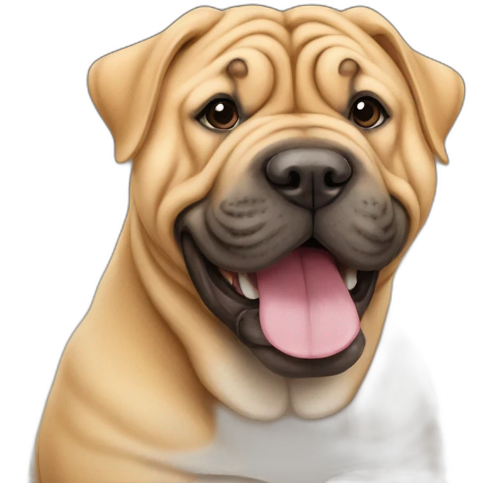 Sharpei emoji