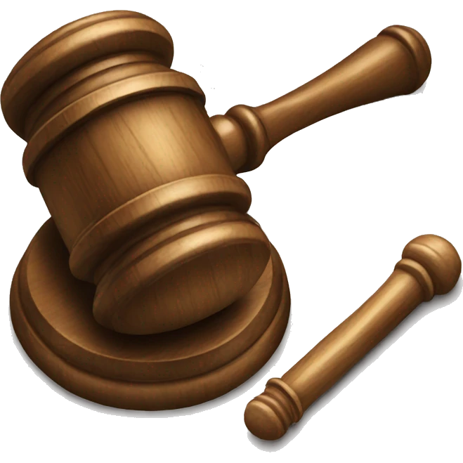 Gavel emoji