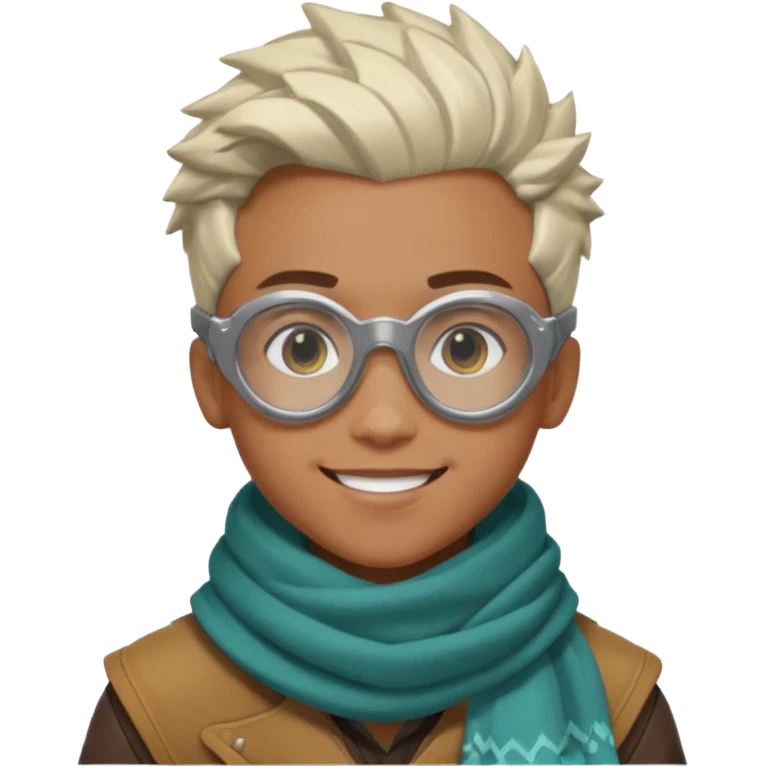Ekko from the Arcane (a Netflix animation) emoji