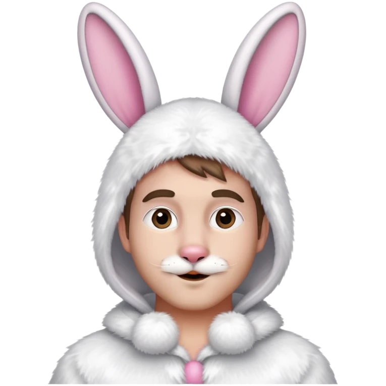 Ben in easter bunny costume emoji