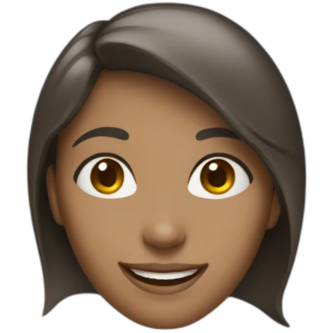 female smile emoji
