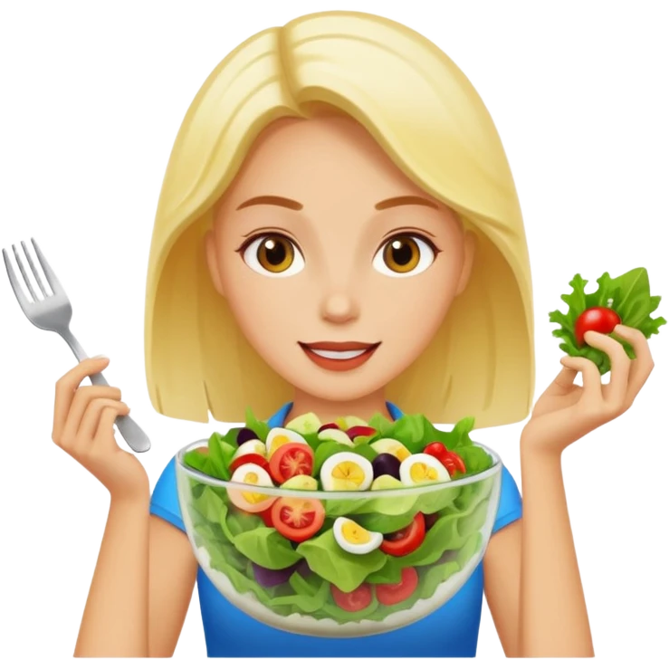 eating healthy emoji