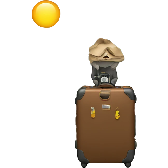 Traveling emoji