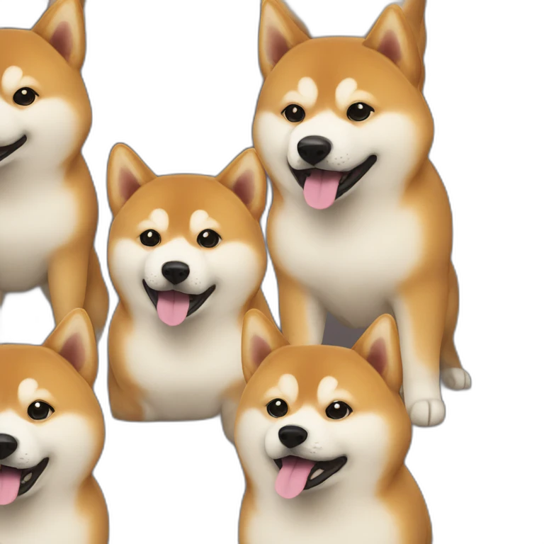 Shiba Inu in Montreal  emoji