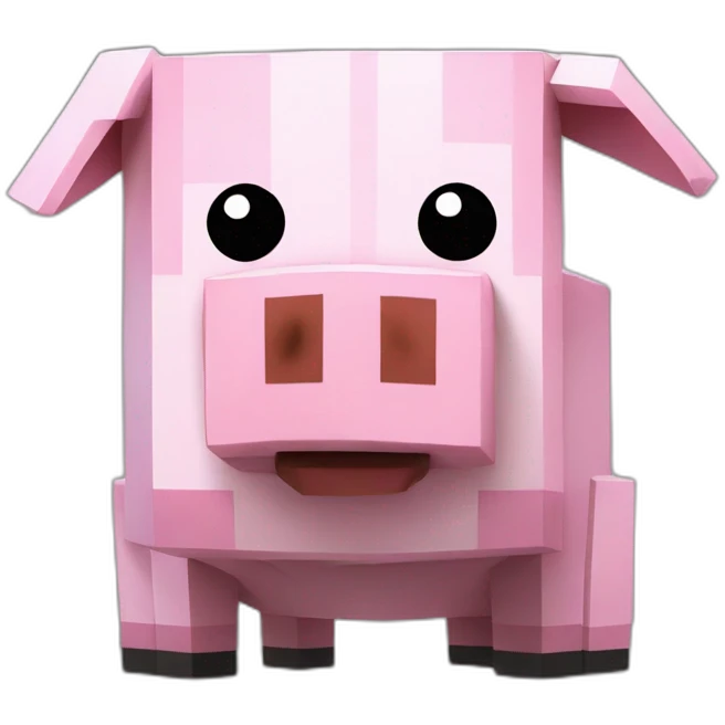 minecraft pig emoji