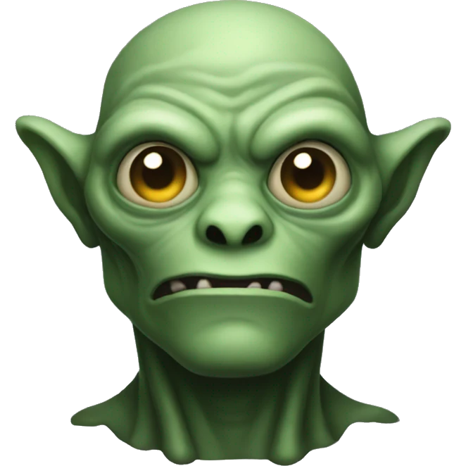 Alien golem  emoji