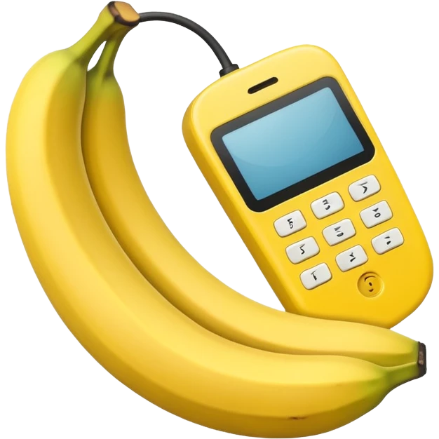 Banana phone emoji