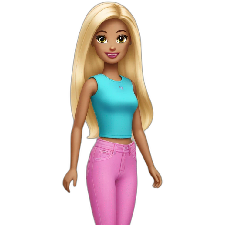 Barbie girl emoji
