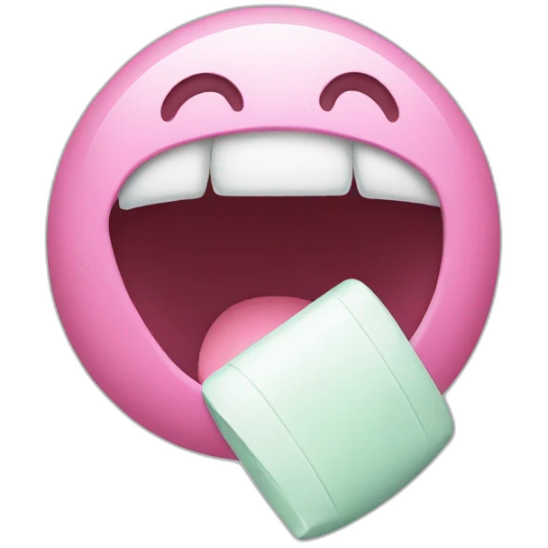 chewing gum emoji
