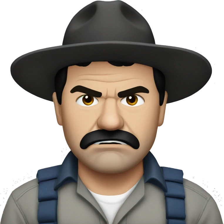 el chapo angry emoji