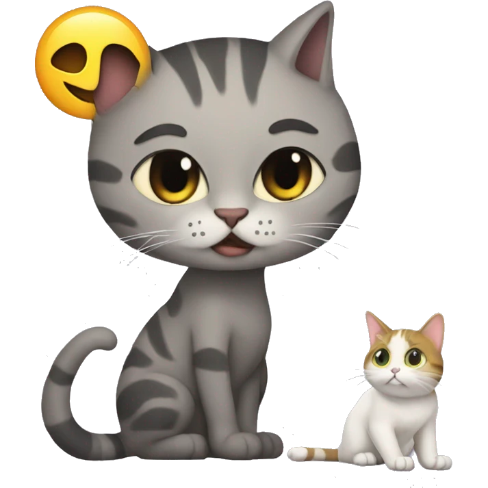 shrak with a cat emoji