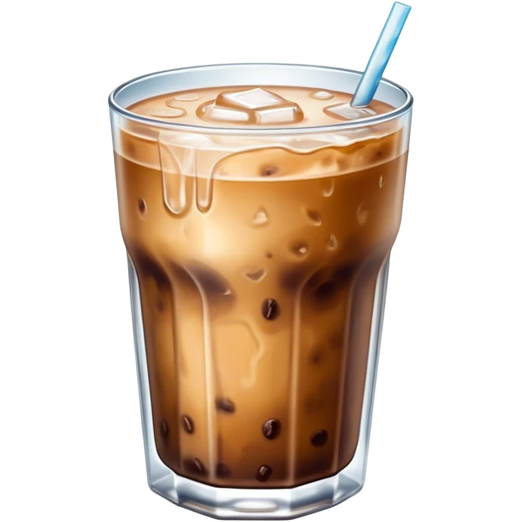 Iced coffee  emoji