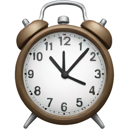 running clock emoji