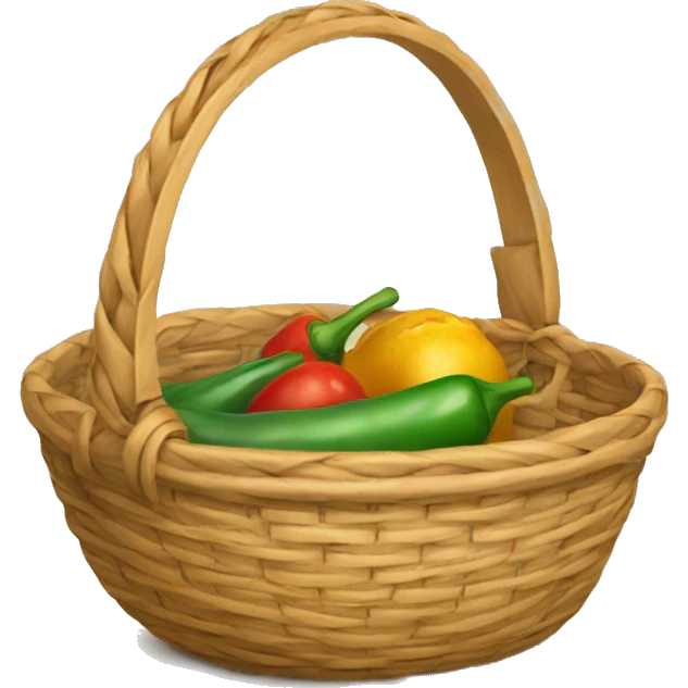 Mexican basket  emoji