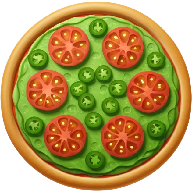 green pepperoni emoji