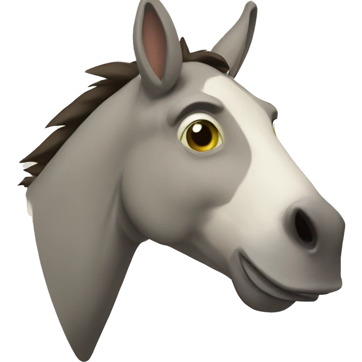 Shrek as burro emoji