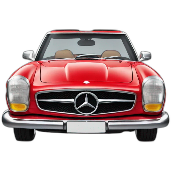 mercedes-front-view emoji