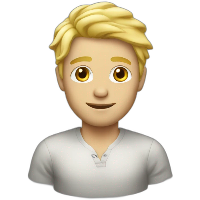 blond men emoji
