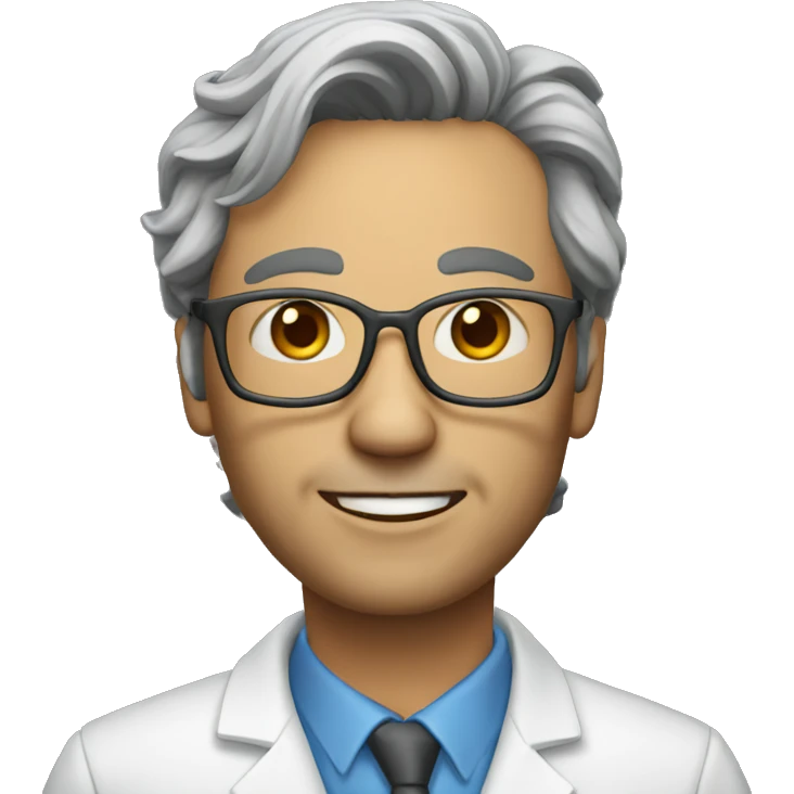 professor-infectious disease specialist, 42-year-old man emoji