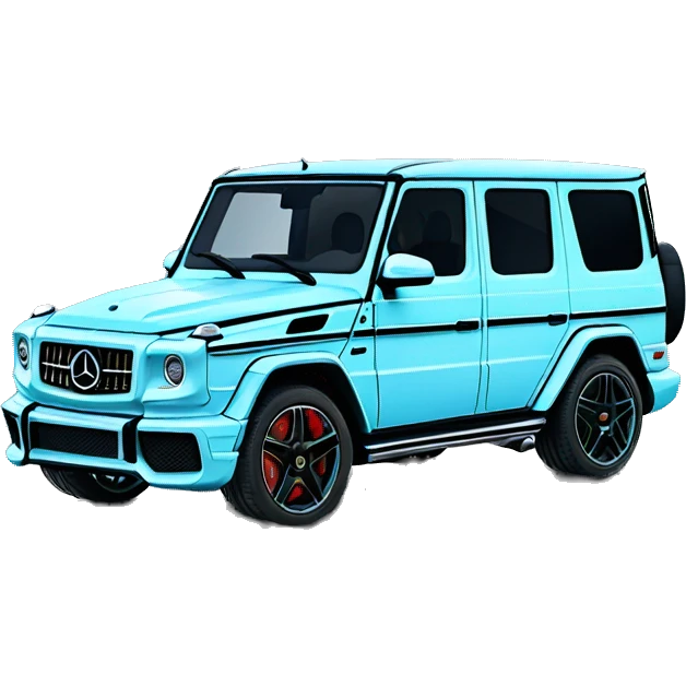 Baby Blue G Wagon AMG emoji