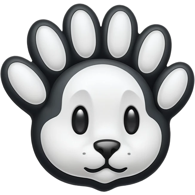 mac os icon paw cat cursor emoji