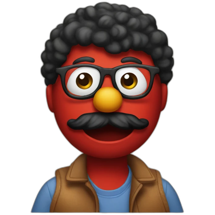 elmo content creator emoji