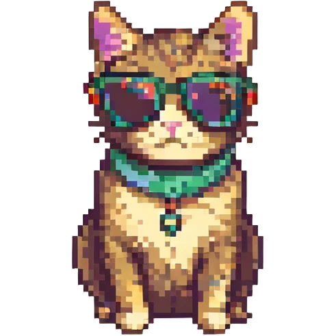 cat wearing sunglasses emoji