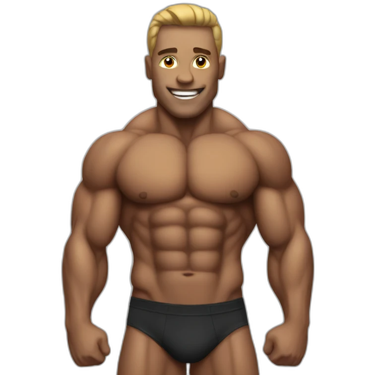 Bodybuilder emoji