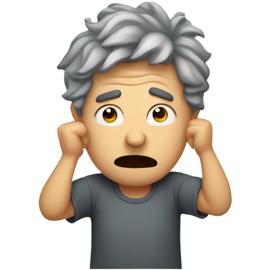 Guy who bad smell emoji